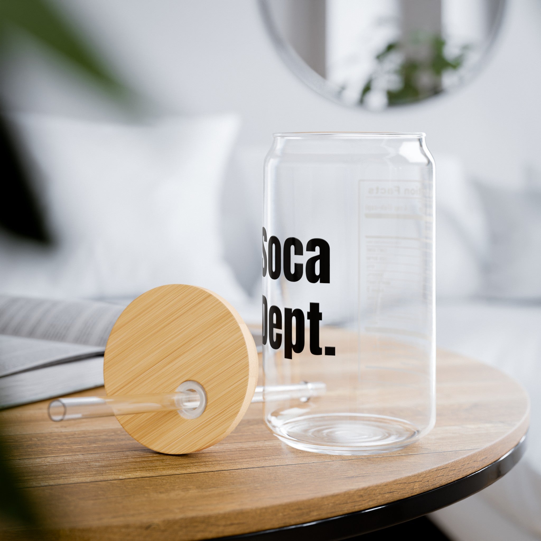 Soca Dept. Sipper Glass, 16oz