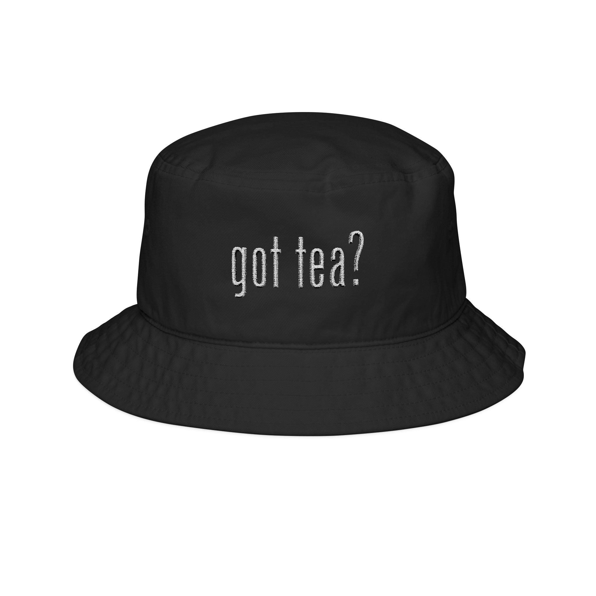 Body Tea Embroidered Bucket Hat — Body Positivity Statement