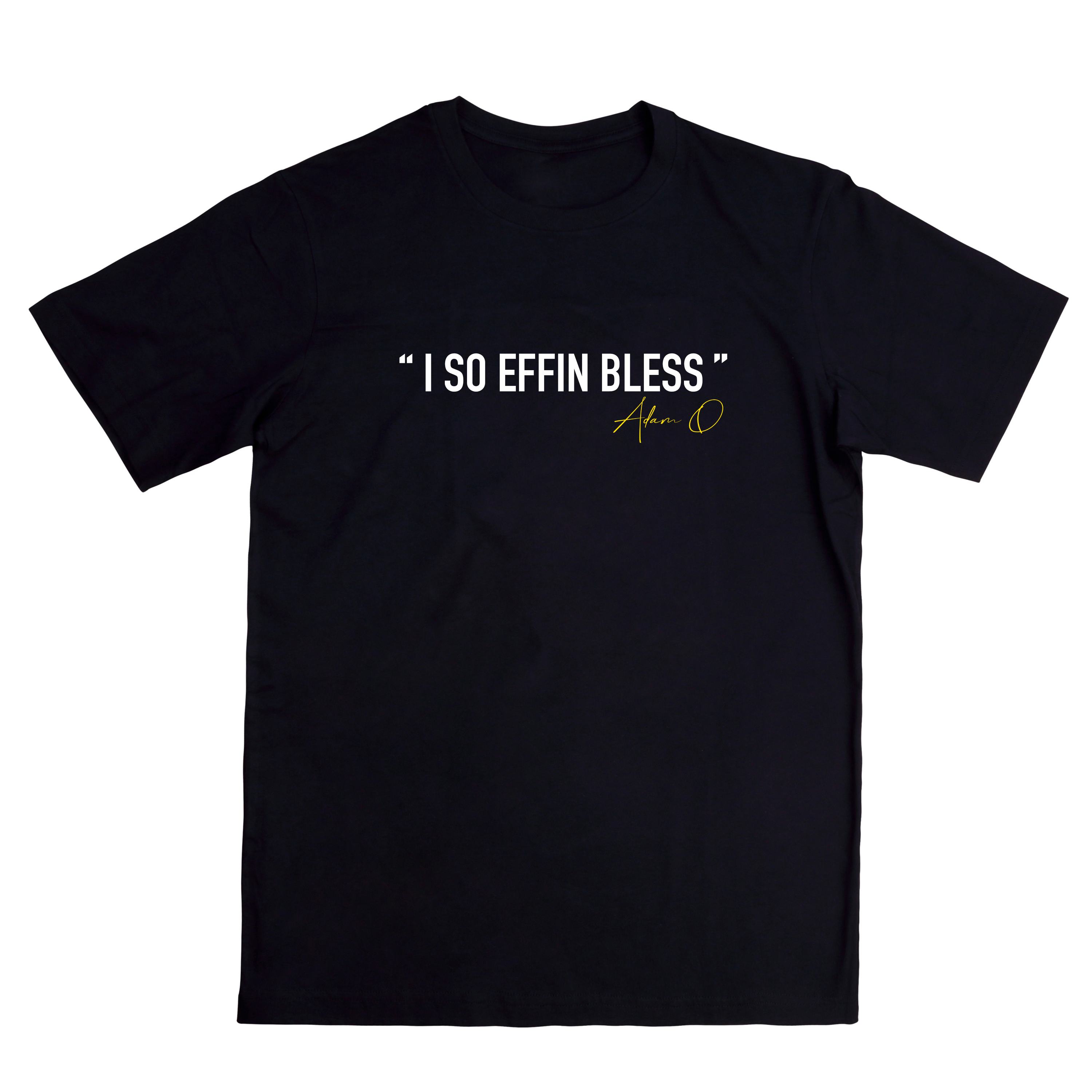 I So Effin Bless (Black Unisex Tee)