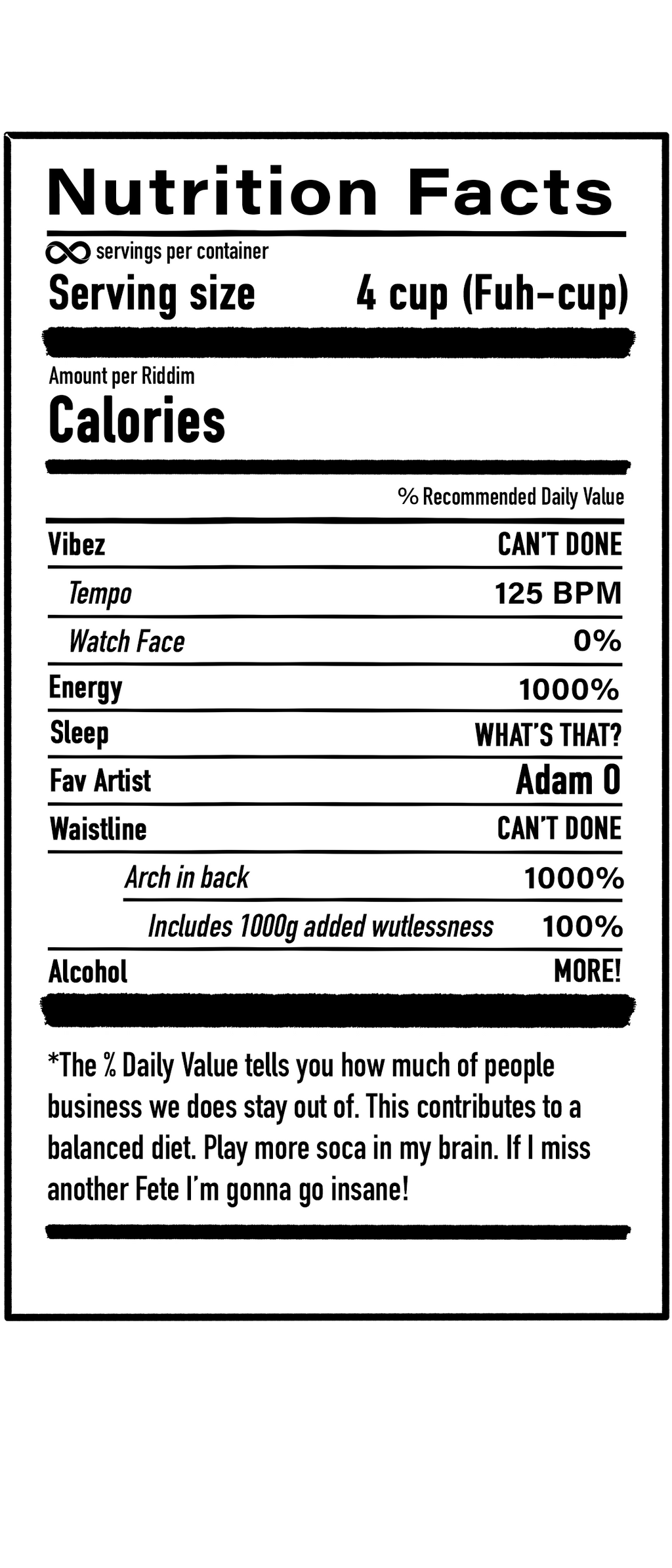 Soca Dept. Sipper Glass, 16oz