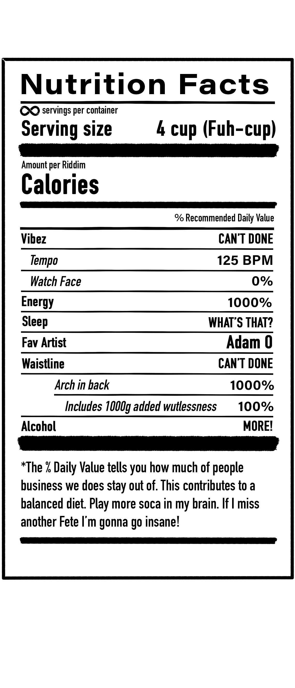 Soca Dept. Sipper Glass, 16oz