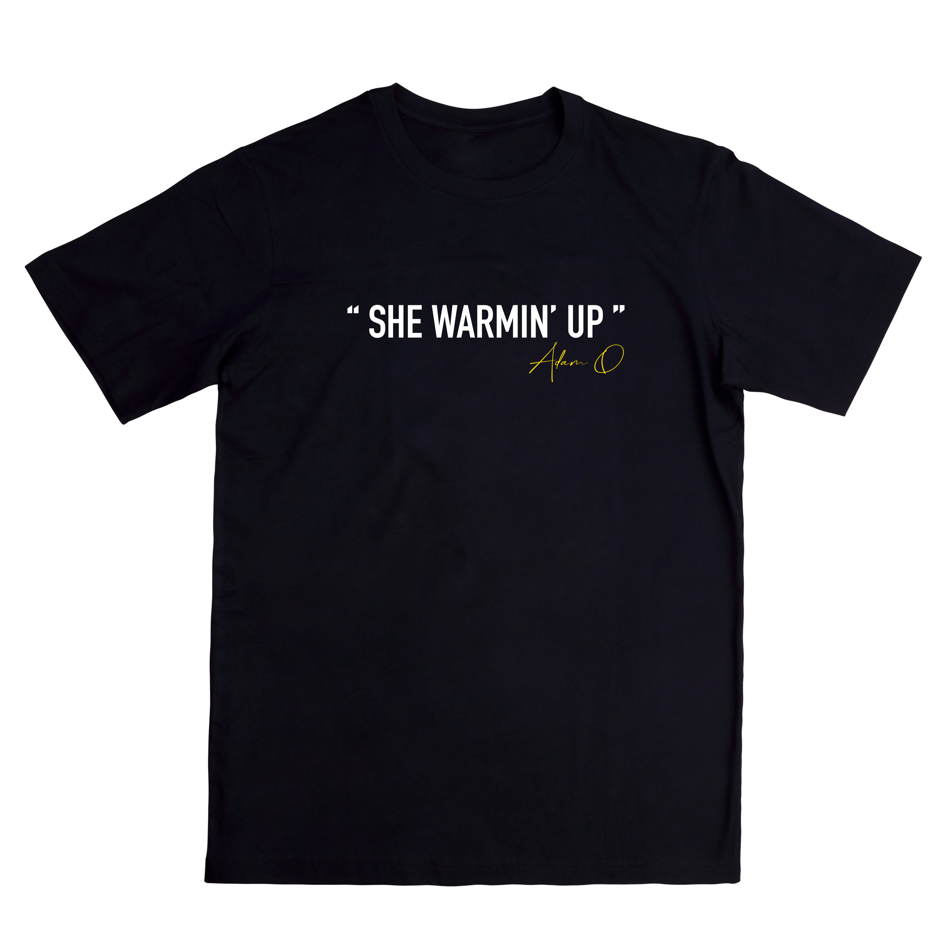 She Warmin' Up (Black Unisex Tee)