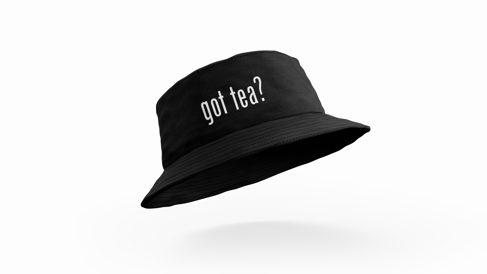 Body Tea Embroidered Bucket Hat — Body Positivity Statement