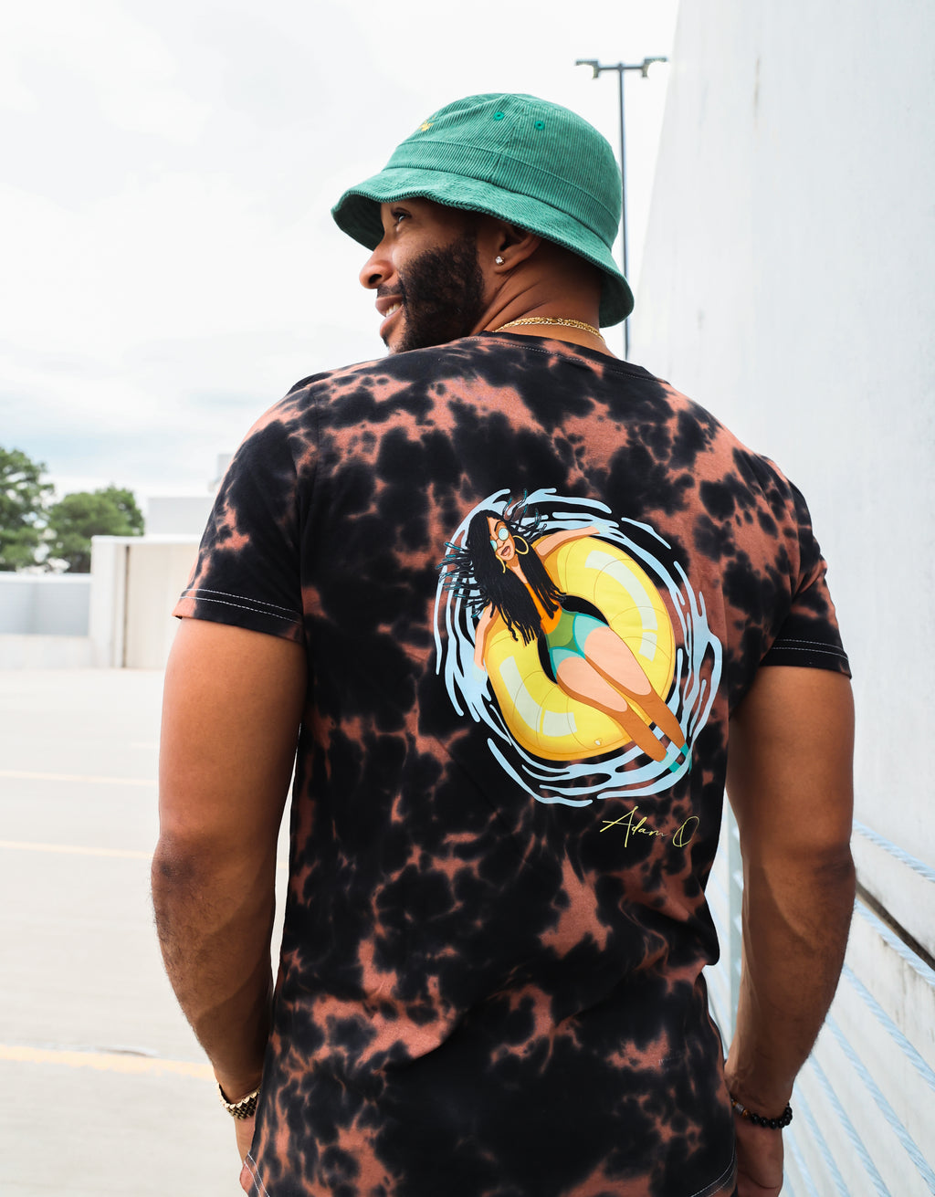 Propah Hotness "She Warmin' Up" Acid Wash Unisex Tee