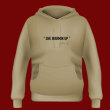 Load image into Gallery viewer, She Warmin Up (Beige - Unisex Hoodie Set)
